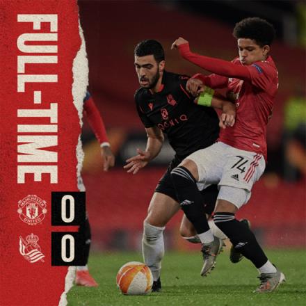 歐聯(lián)B：B費(fèi)進(jìn)球被誤判 曼聯(lián)總分4-0皇社進(jìn)16強(qiáng)