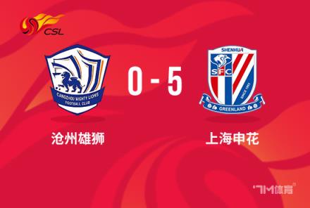 中超-高天意破門兩球 申花5-0橫掃滄州雄獅
