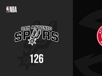 文班罰球準(zhǔn)絕殺 ?？怂故仔?4+13 馬刺險勝老鷹