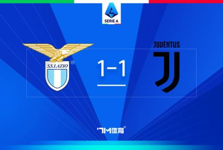 意甲-尤文十人戰(zhàn)平拉齊奧，穆阿尼破門，卡盧盧染紅