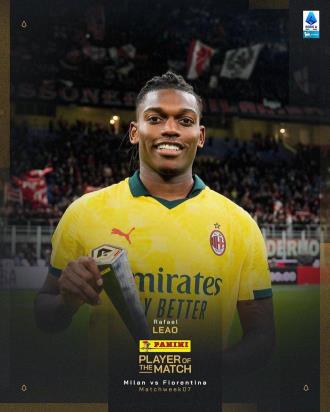 梅開二度導(dǎo)演逆轉(zhuǎn)，萊奧當(dāng)選米蘭vs佛羅倫薩全場(chǎng)最佳