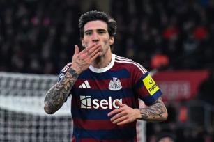 記者：托納利因病缺席訓(xùn)練，或?qū)⒃趯?duì)本菲卡比賽中出場(chǎng)